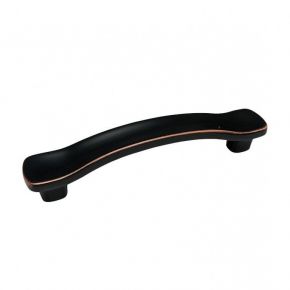 684 in Copper Matt Black Finish Provincial Handle