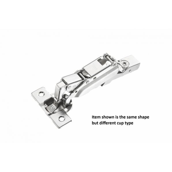 T Type 170 Hinges 0mm Easy Fix 8 Mm