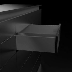Titus Slimline+ Drawers 100mm Anthracite