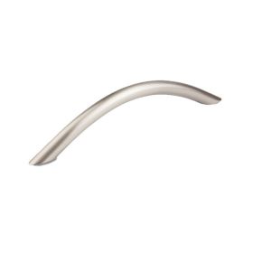 TG01 Bow kitchen handle in brushed nickel finish