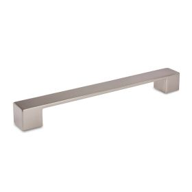 GS Brushed Nickel Finish Square Kitchen Handle