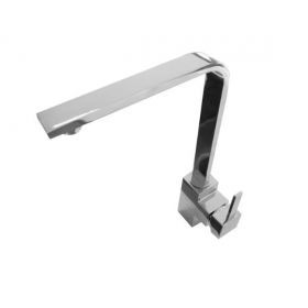 Square Geometric Style Tap - Chrome
