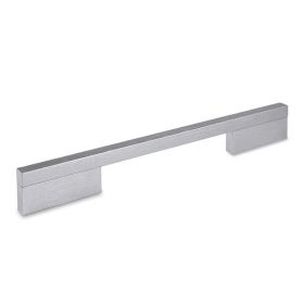 8230 Aluminium Brushed Satin Finish Square Kitchen Handle 