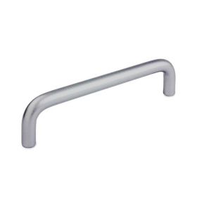 D Handle in Matt Chrome Finish Square Kitchen Handle