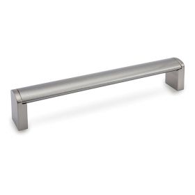 6820 Square Kitchen Handle in Stainless Steel Finish