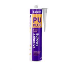 Sabre Fix PU Plus 5min Gel Construction Adhesive
