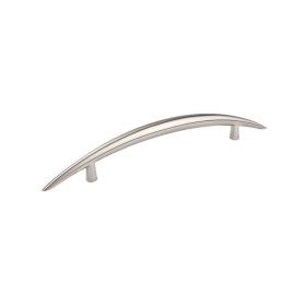 NS01 Brushed Nickel Bow Kitchen Handle