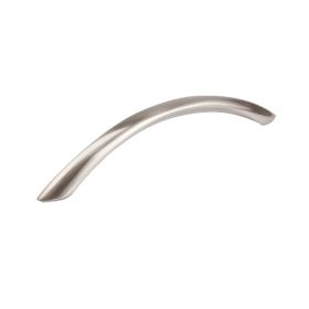 NS03 Brushed Nickel Bow Kitchen Handle