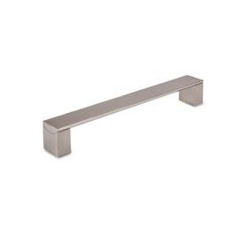 6330 Square Kitchen Handle in Brushed Nickel Finish