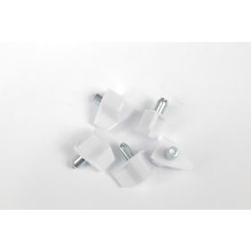 Shelf Support WHITE 5mm (100)