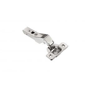 T-type 110° hinges for 45° corner application 45/17mm Screw on ready (non soft-close)