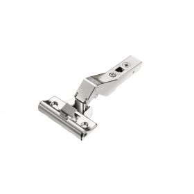 T-Type Glissando soft-close 110° hinge for 45° corner application 45 / 9 mm Screw-on Ready