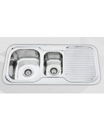Sink - 1 1/3 Bowl with Drainer
